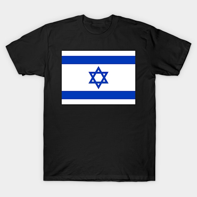 Israel flag T-Shirt by Designzz